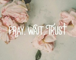 Learning to trust&nbsp;God